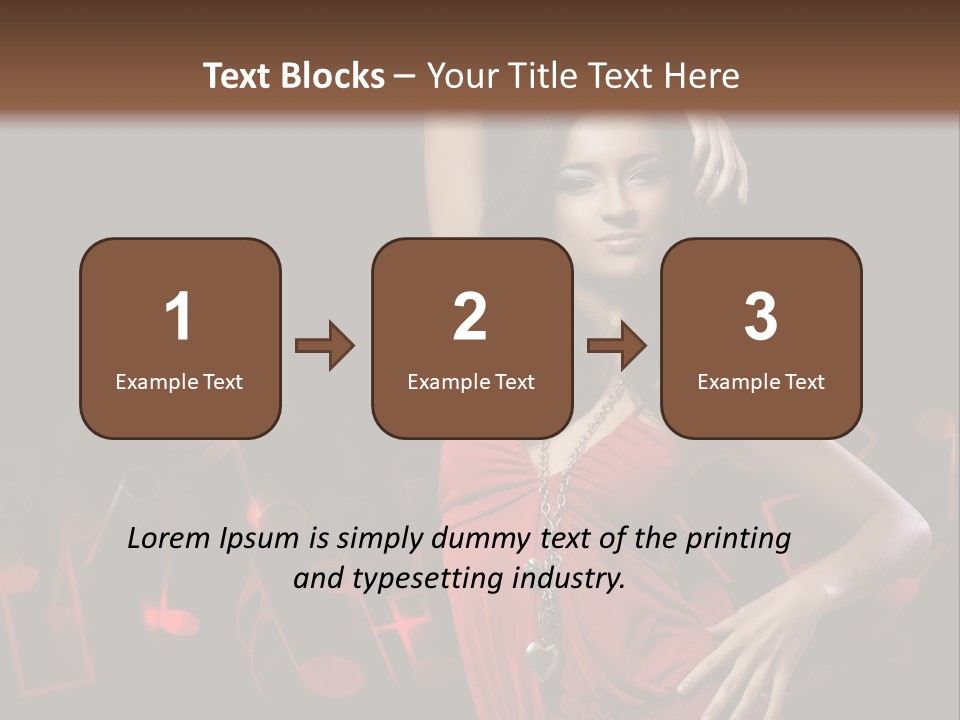 Lips Studio Hot PowerPoint Template