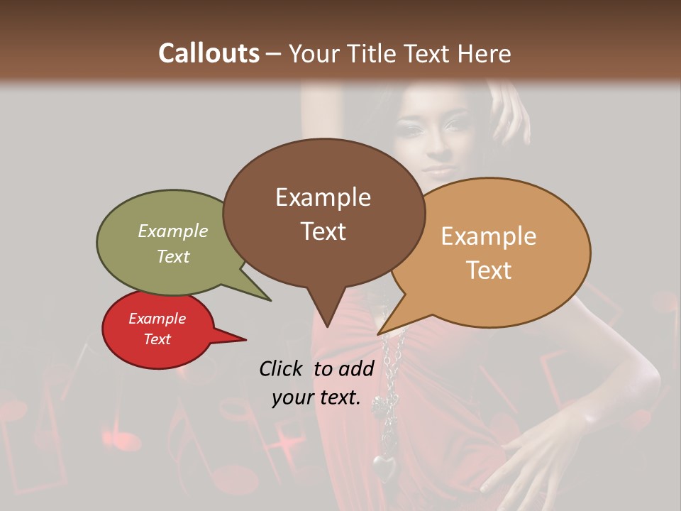 Lips Studio Hot PowerPoint Template