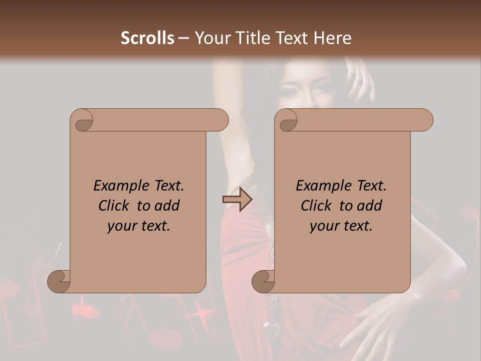 Lips Studio Hot PowerPoint Template