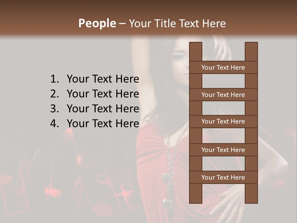 Lips Studio Hot PowerPoint Template