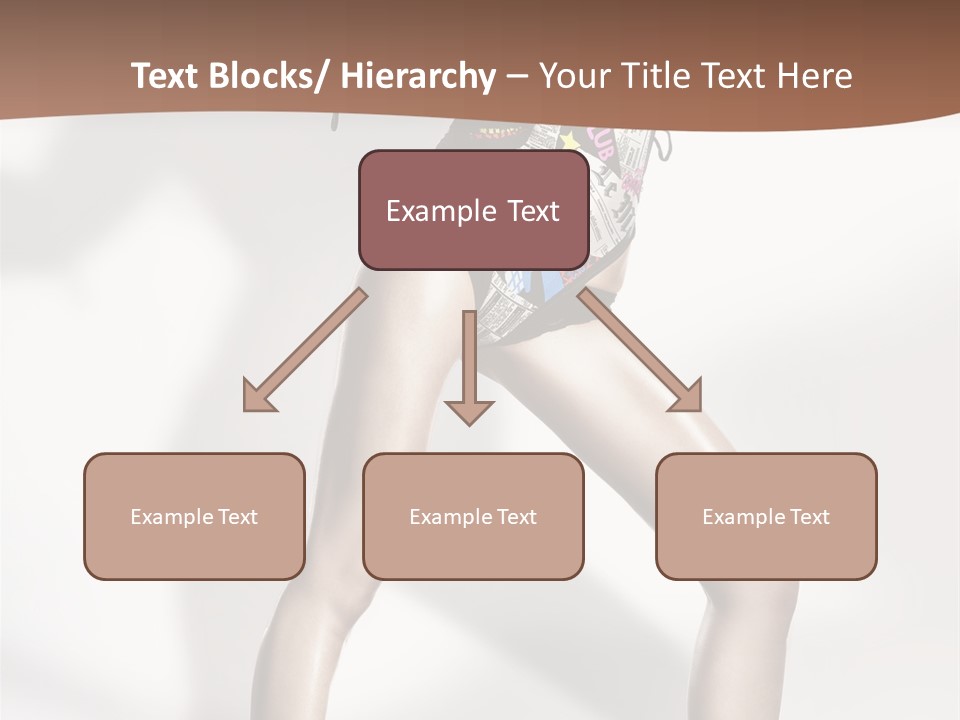 A Woman In High Heels Is Dancing On A White Background PowerPoint Template