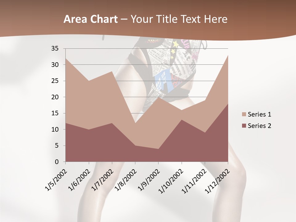 A Woman In High Heels Is Dancing On A White Background PowerPoint Template