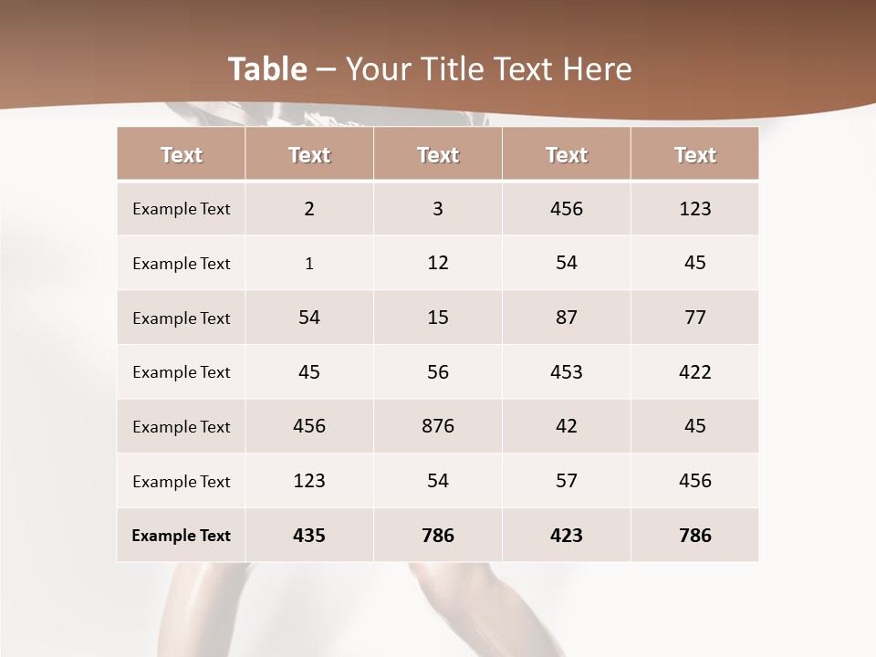 Head Pose Pretty PowerPoint Template