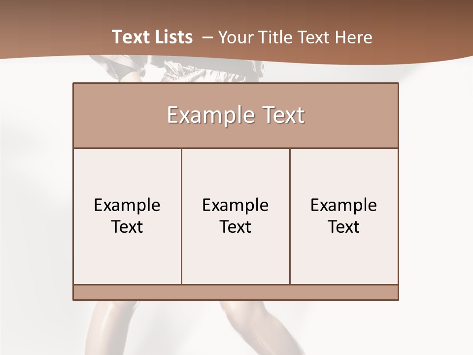 Head Pose Pretty PowerPoint Template