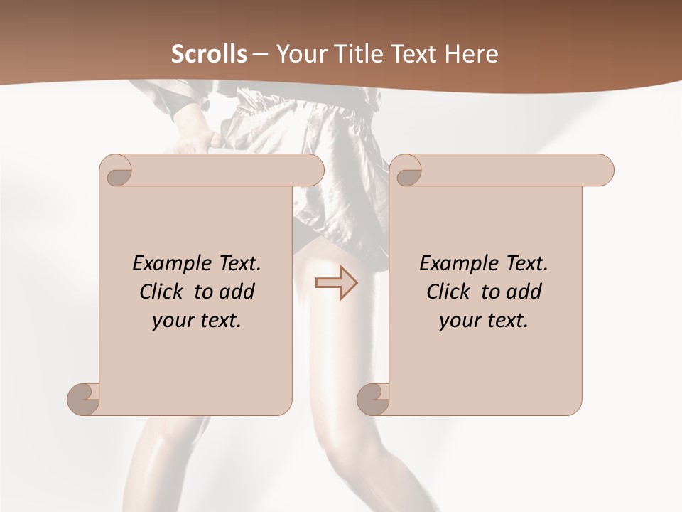 Head Pose Pretty PowerPoint Template