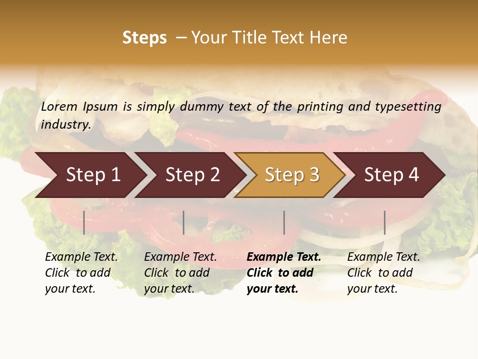 Meat Food Meal PowerPoint Template