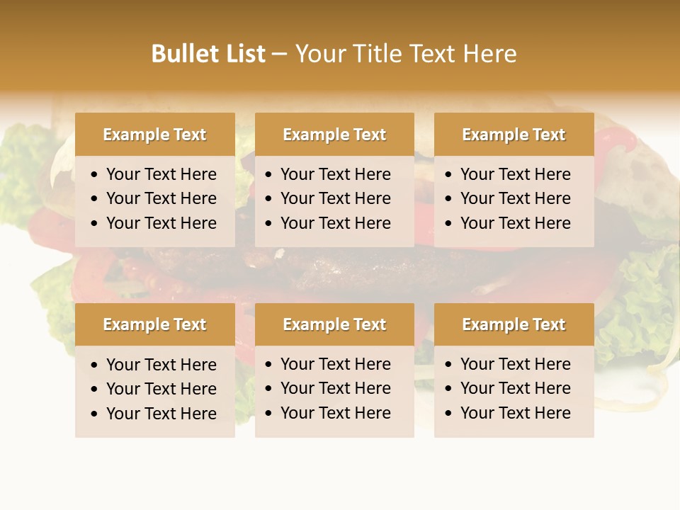 Meat Food Meal PowerPoint Template