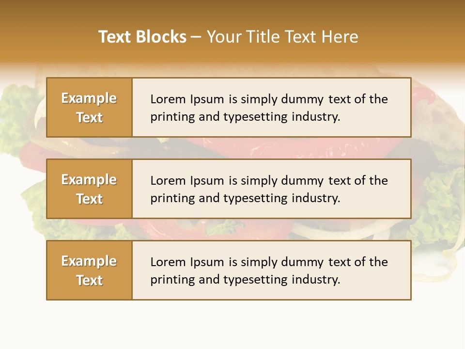 Meat Food Meal PowerPoint Template