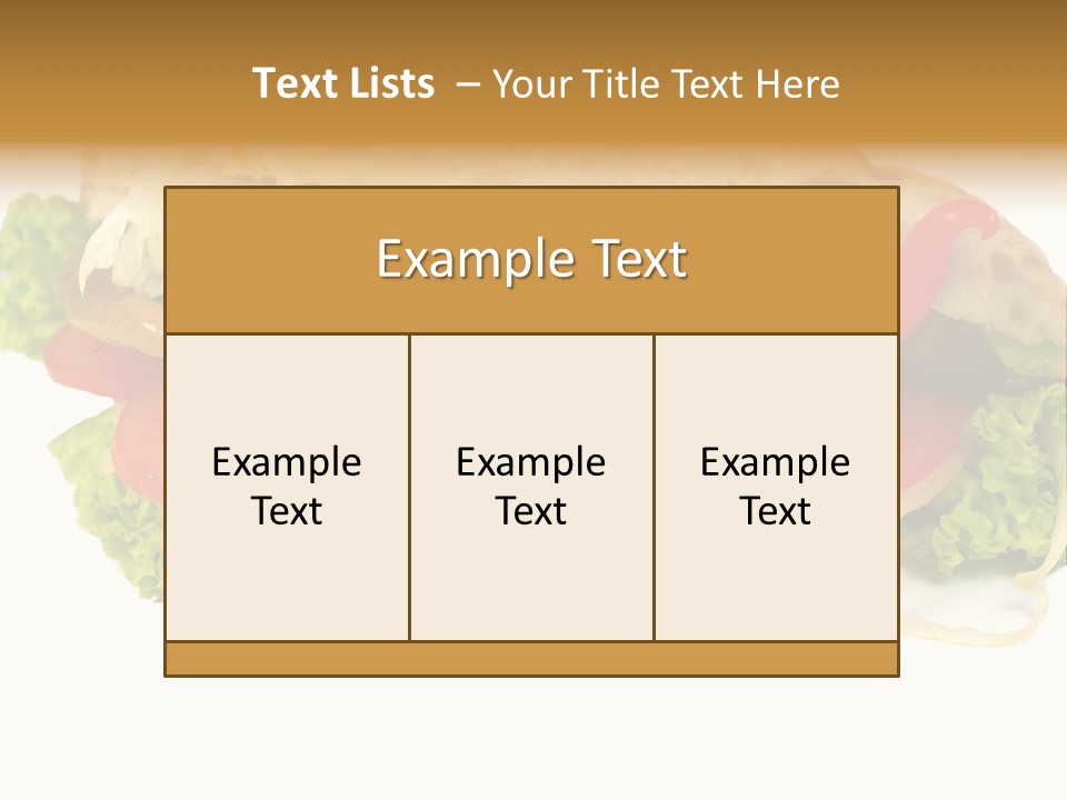 Meat Food Meal PowerPoint Template