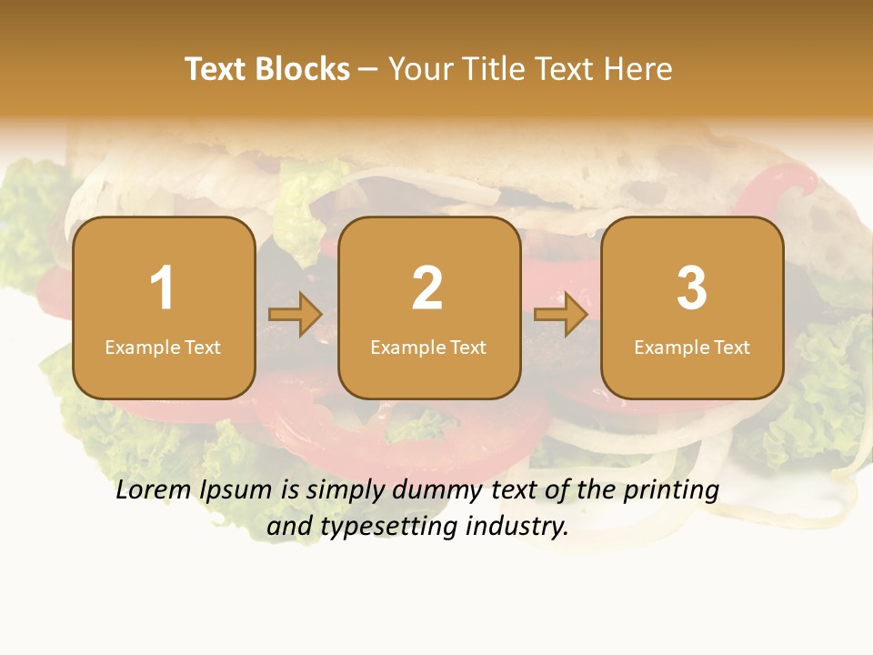 Meat Food Meal PowerPoint Template