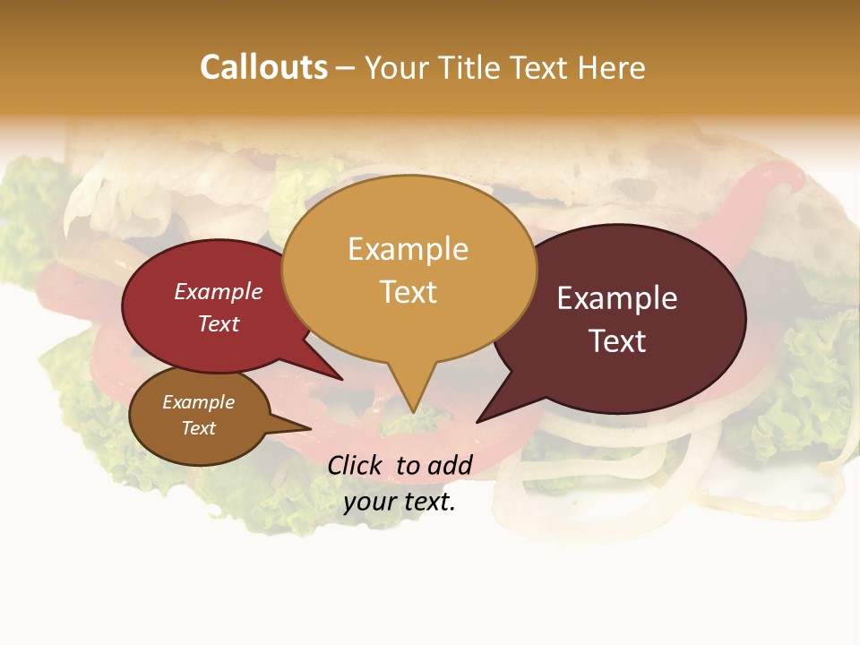 Meat Food Meal PowerPoint Template