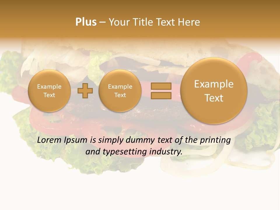Meat Food Meal PowerPoint Template