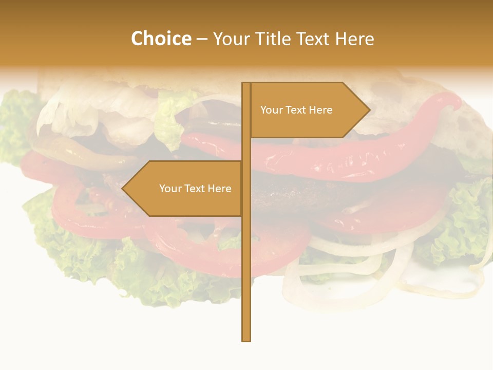 Meat Food Meal PowerPoint Template