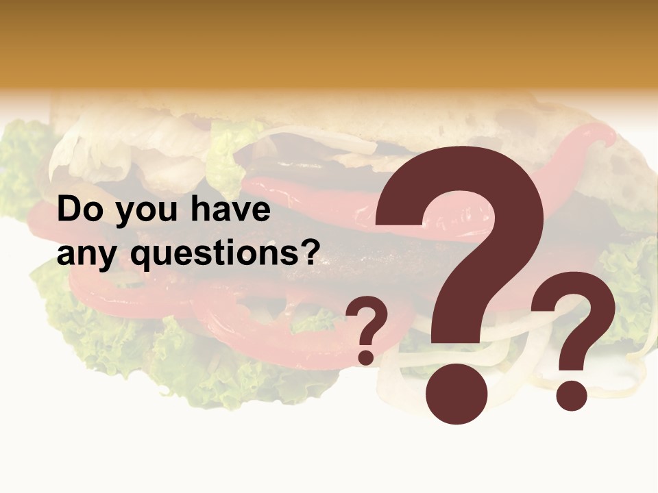 Meat Food Meal PowerPoint Template