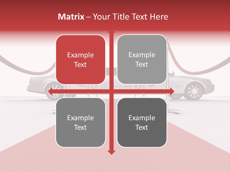American Two Lady PowerPoint Template