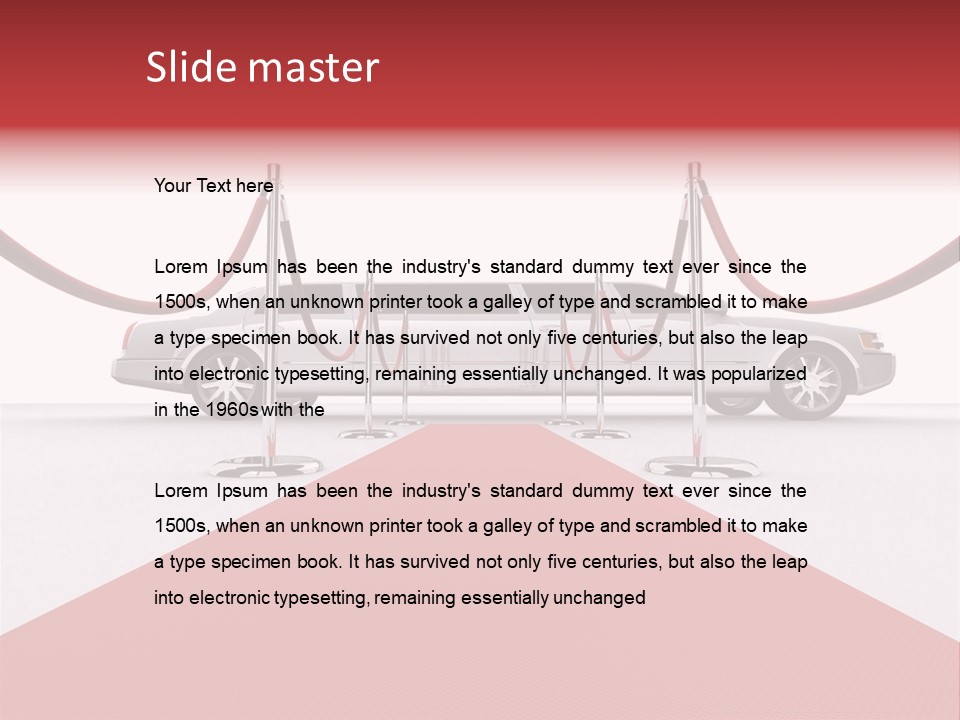 American Two Lady PowerPoint Template