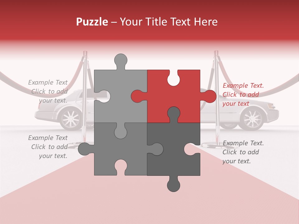 American Two Lady PowerPoint Template