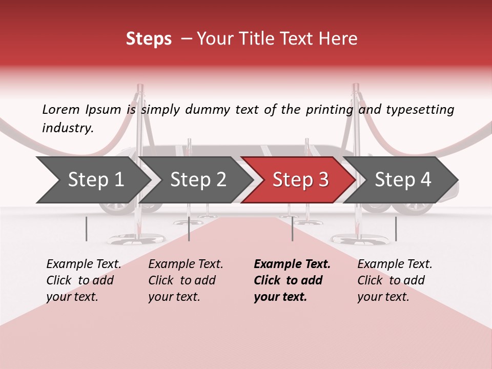 American Two Lady PowerPoint Template
