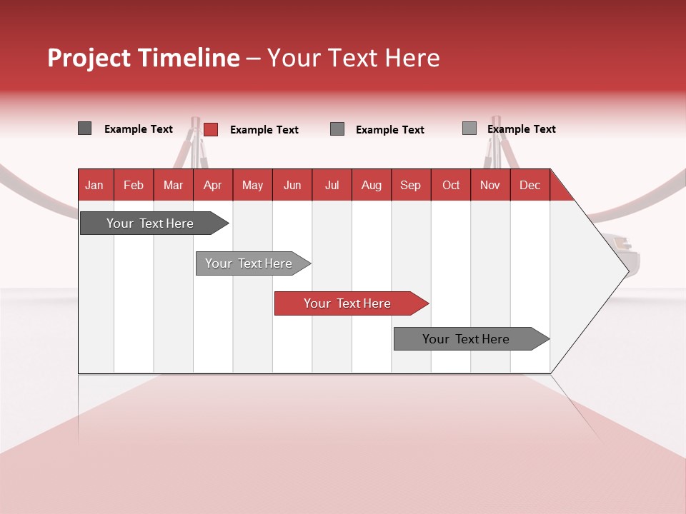 American Two Lady PowerPoint Template