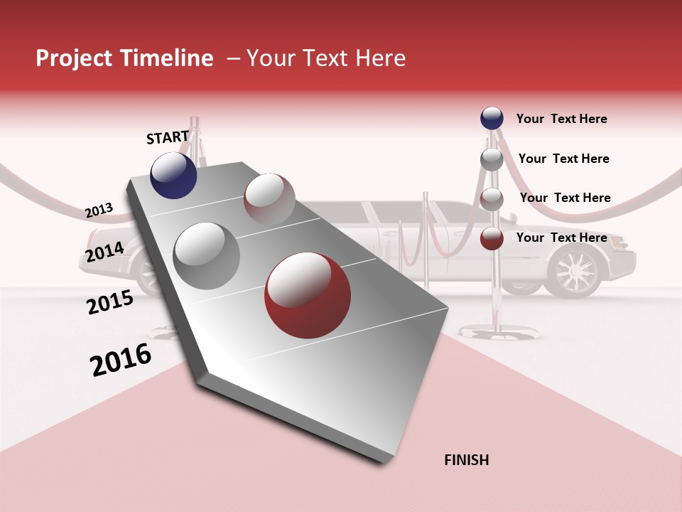 American Two Lady PowerPoint Template