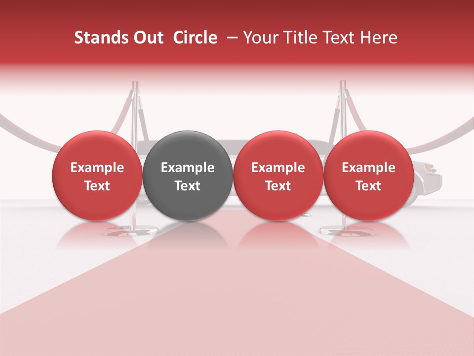 American Two Lady PowerPoint Template