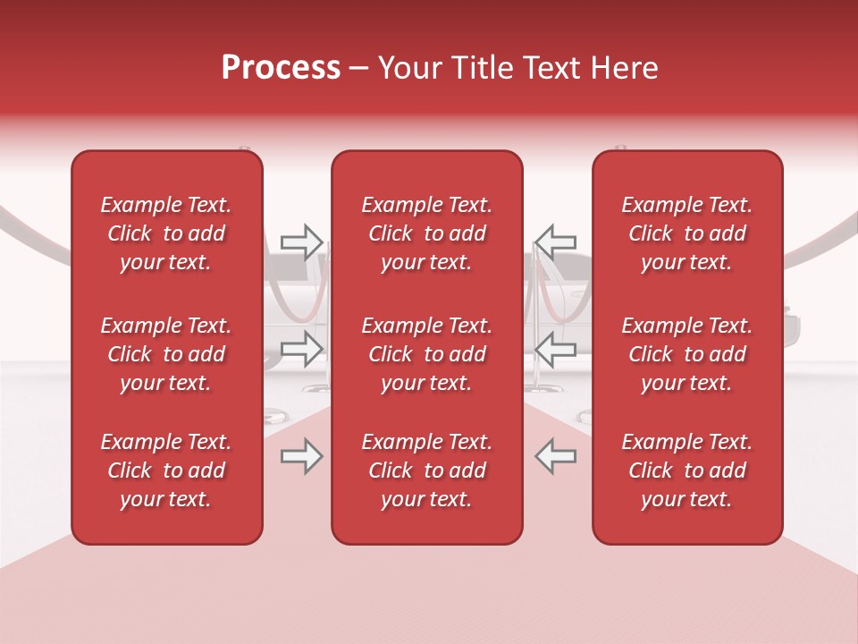 American Two Lady PowerPoint Template