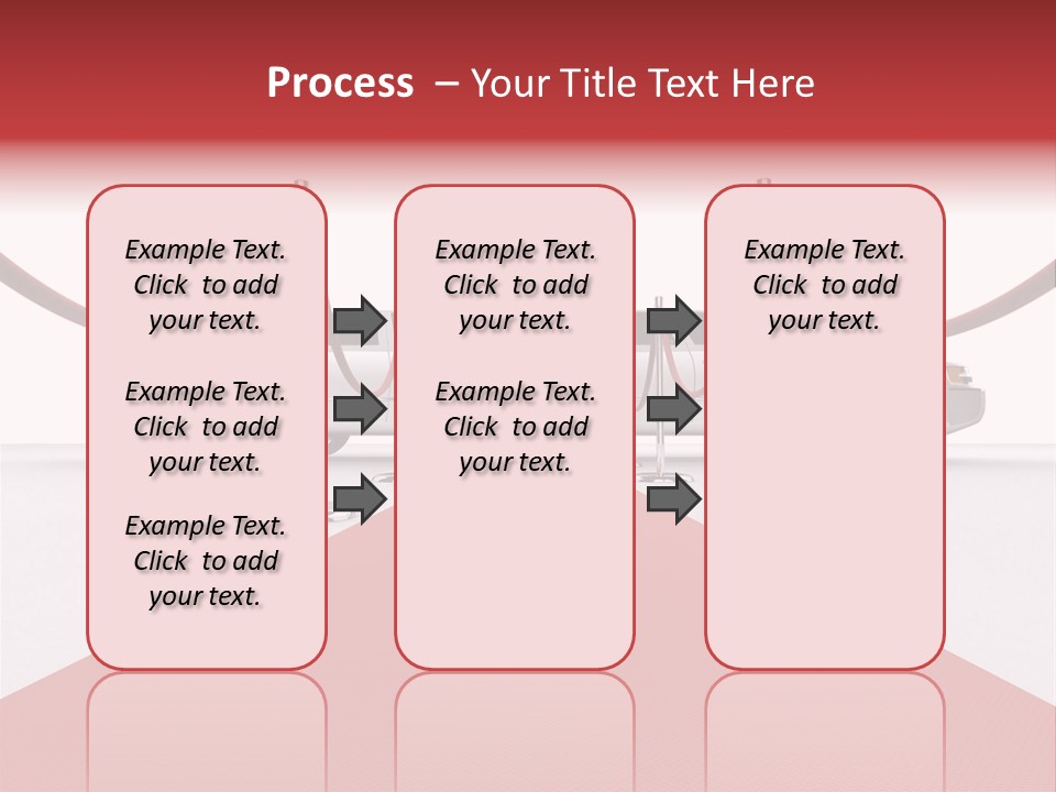 American Two Lady PowerPoint Template