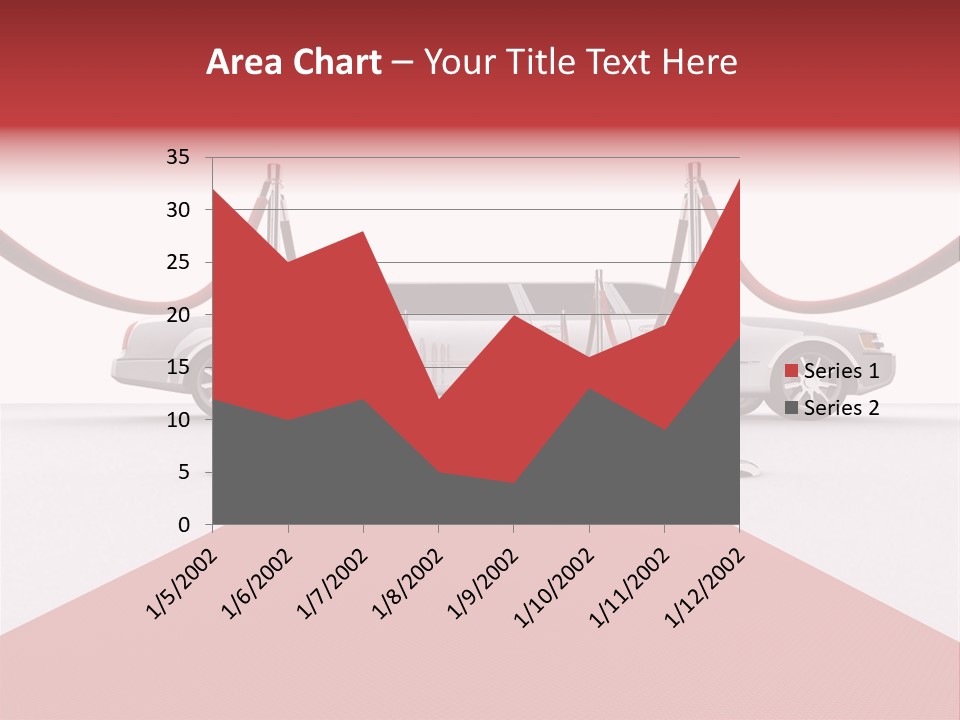 American Two Lady PowerPoint Template