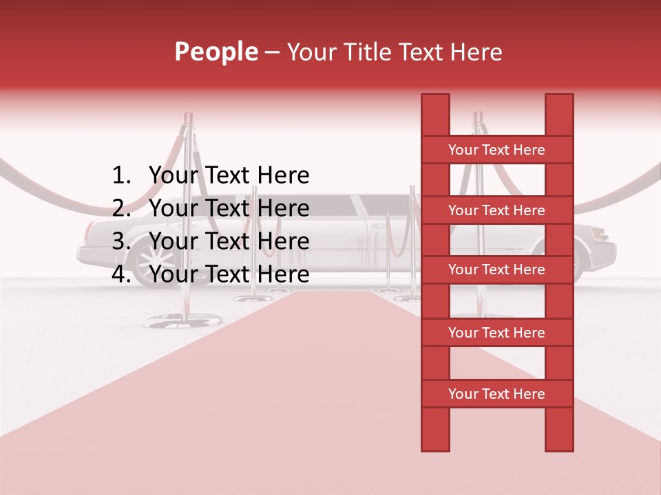American Two Lady PowerPoint Template