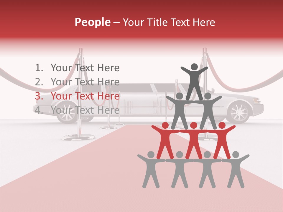 American Two Lady PowerPoint Template