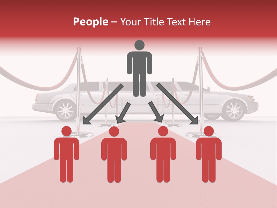 American Two Lady PowerPoint Template