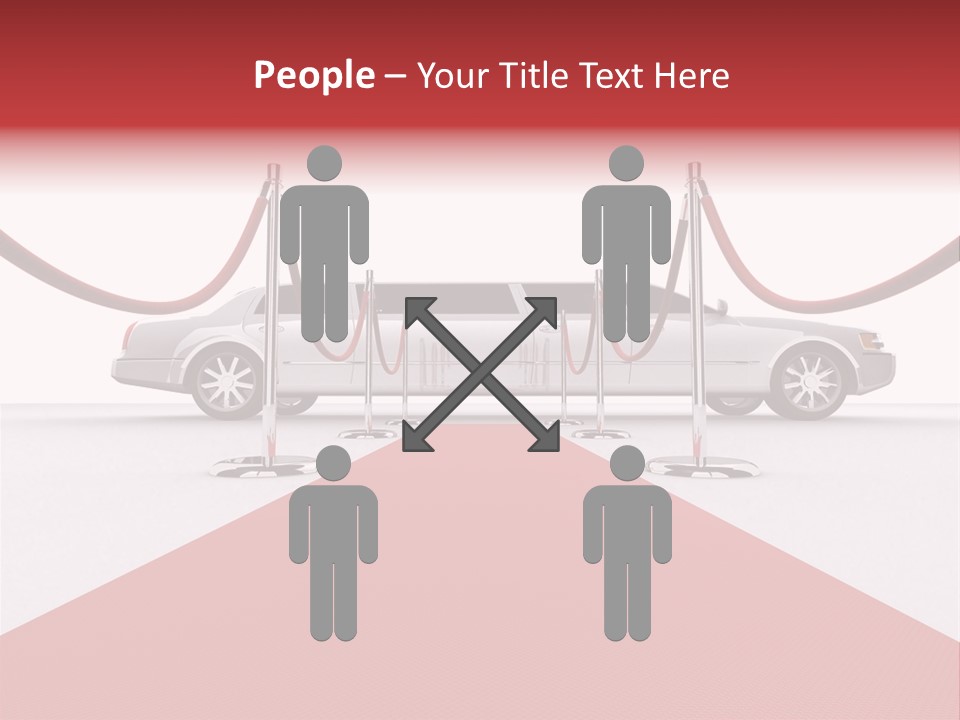 American Two Lady PowerPoint Template