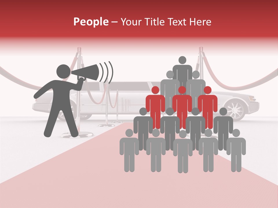 American Two Lady PowerPoint Template