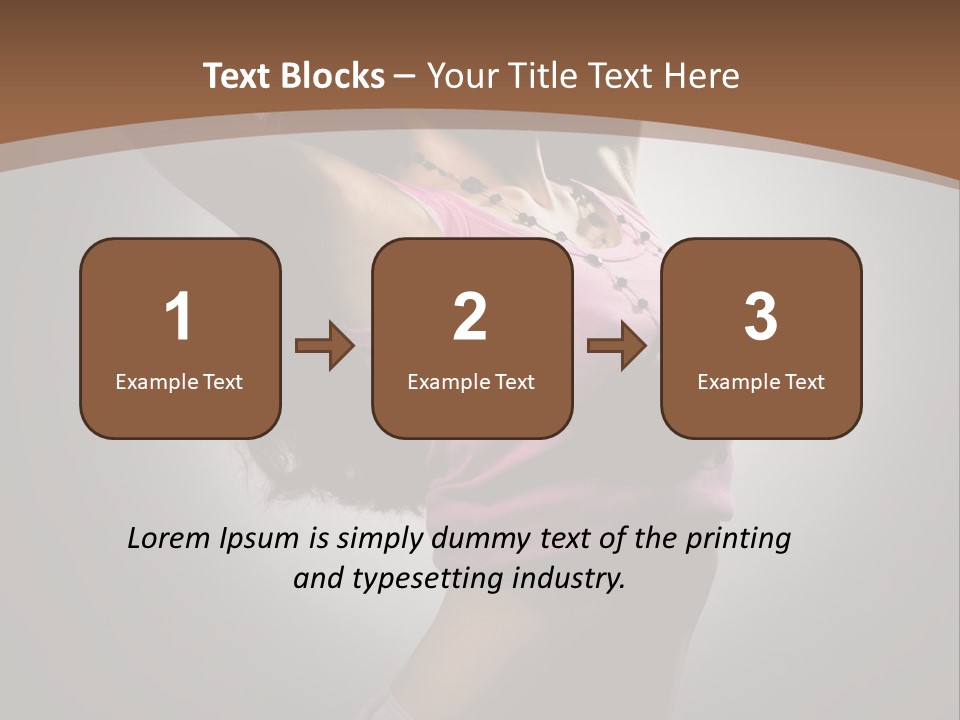 Action Fashion Balance PowerPoint Template