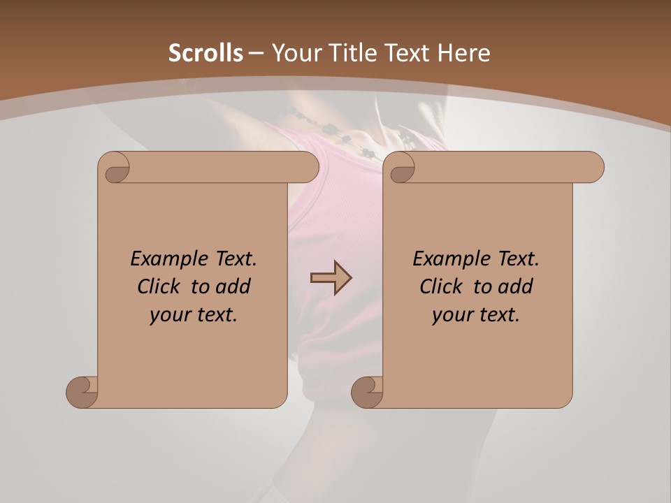 Action Fashion Balance PowerPoint Template
