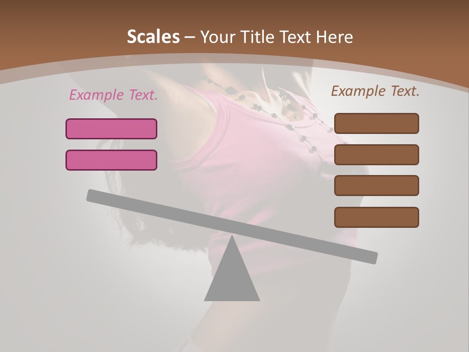 Action Fashion Balance PowerPoint Template