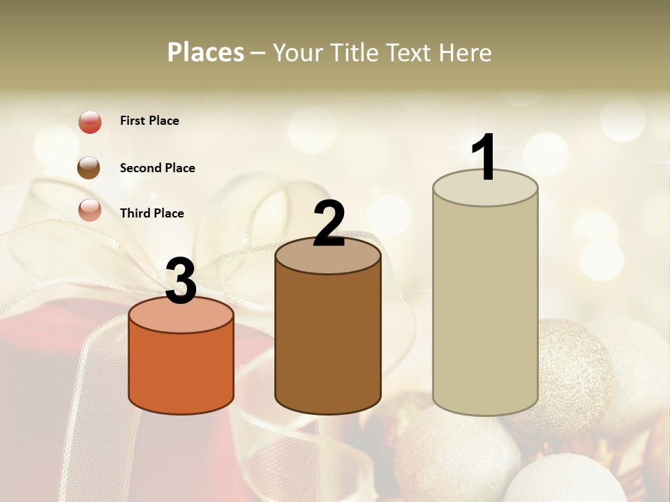 Party Seasonal Present PowerPoint Template
