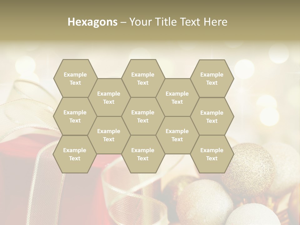 Party Seasonal Present PowerPoint Template