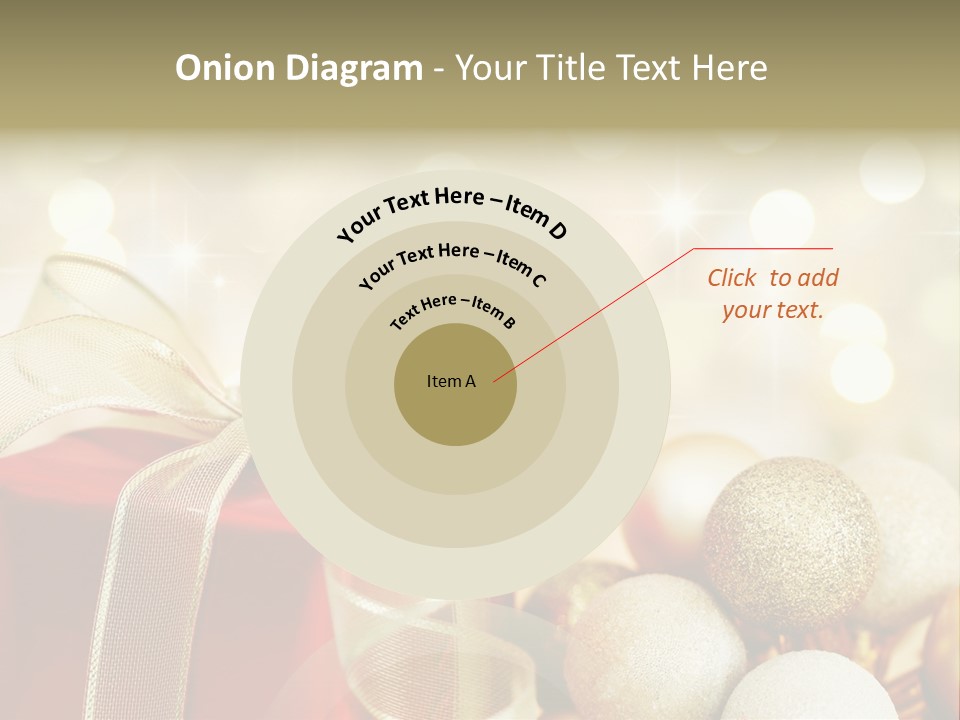 Party Seasonal Present PowerPoint Template