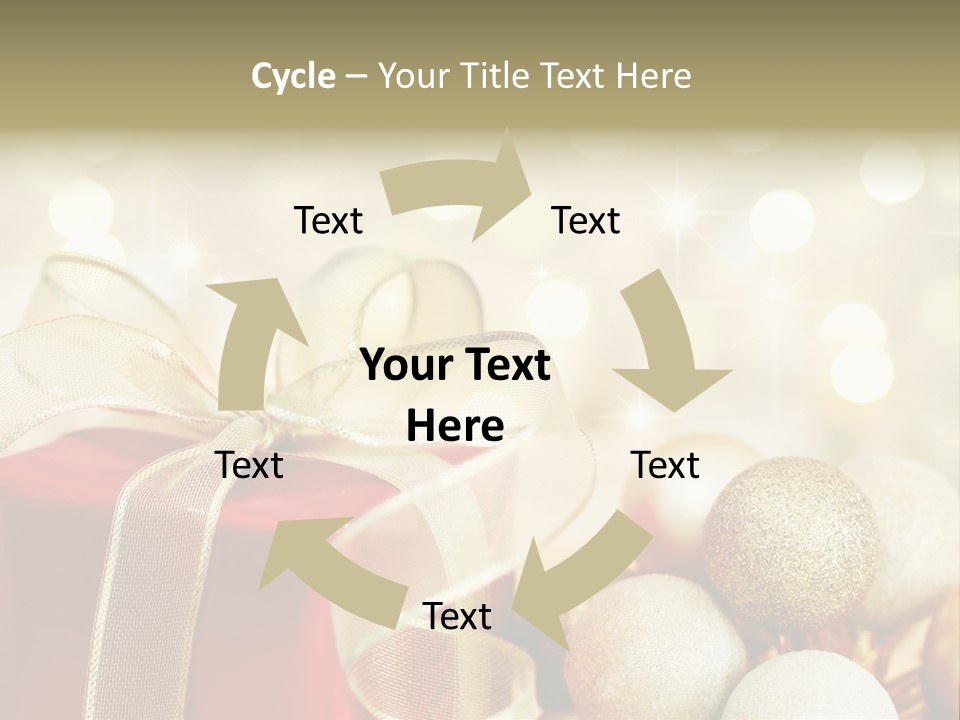 Party Seasonal Present PowerPoint Template