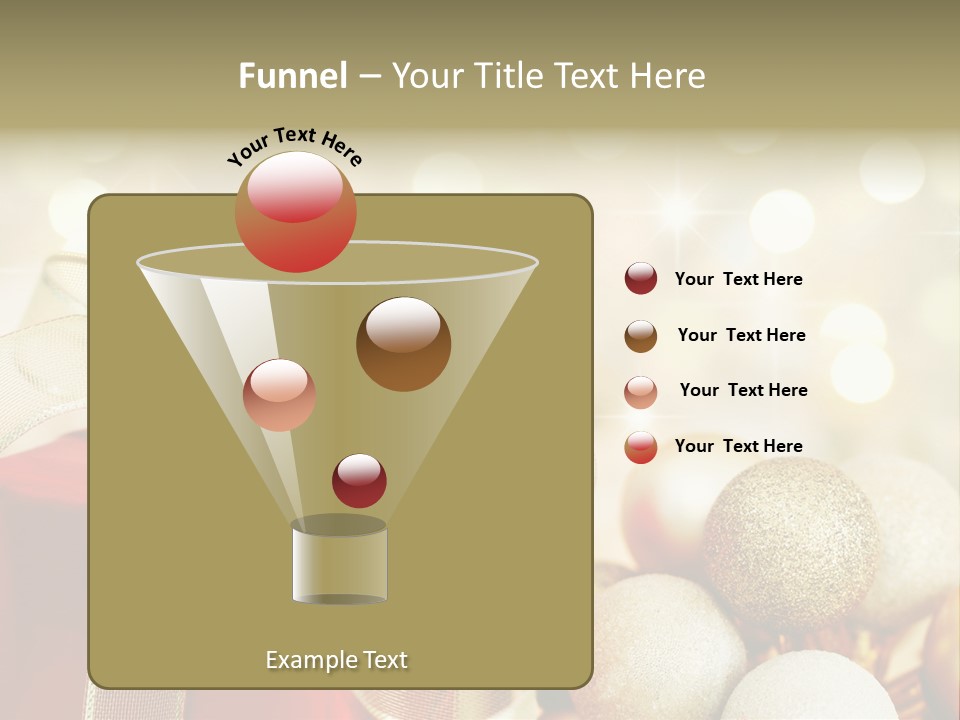 Party Seasonal Present PowerPoint Template