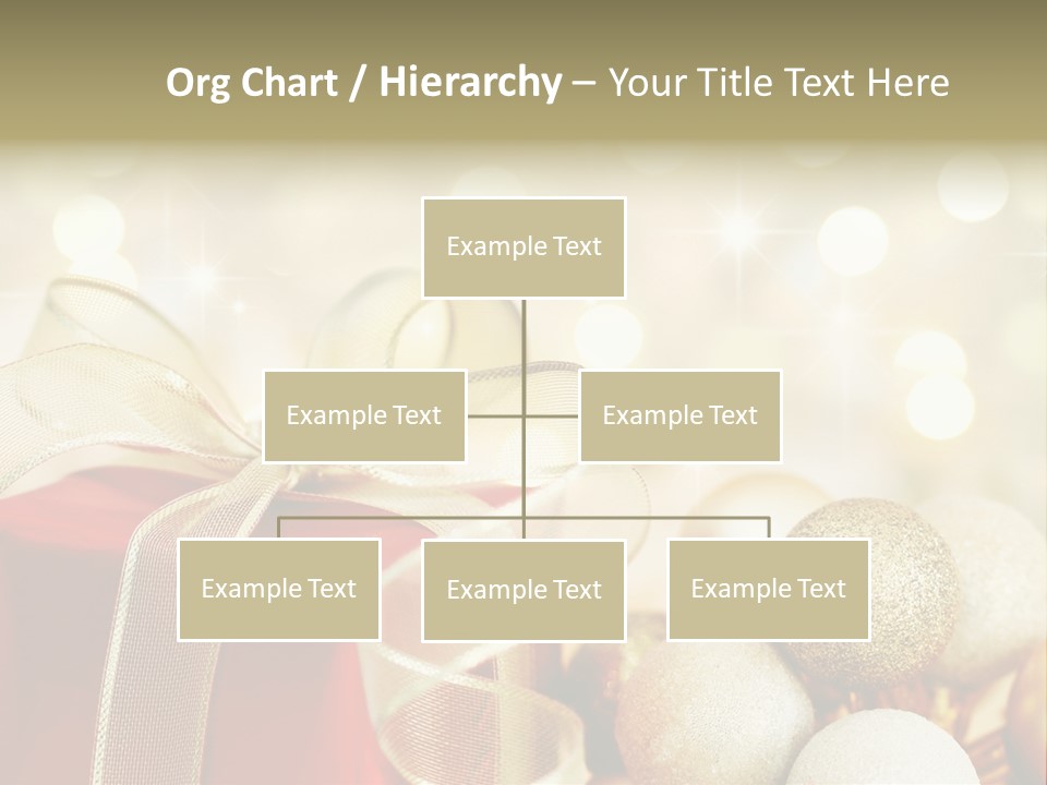 Party Seasonal Present PowerPoint Template