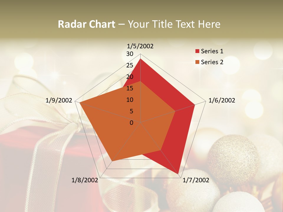 Party Seasonal Present PowerPoint Template