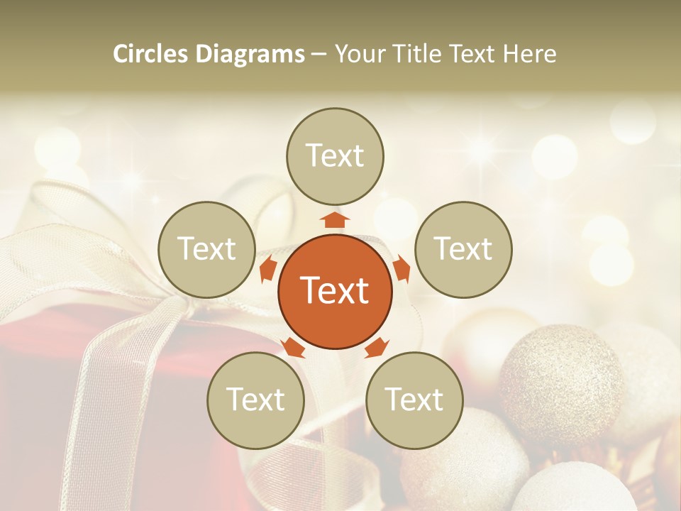 Party Seasonal Present PowerPoint Template