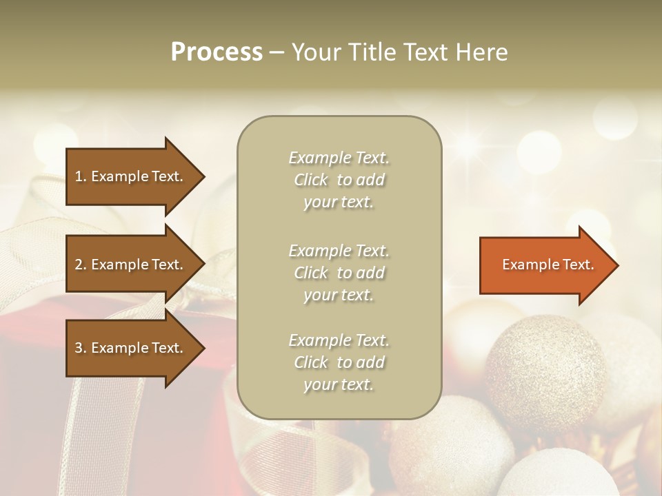 Party Seasonal Present PowerPoint Template