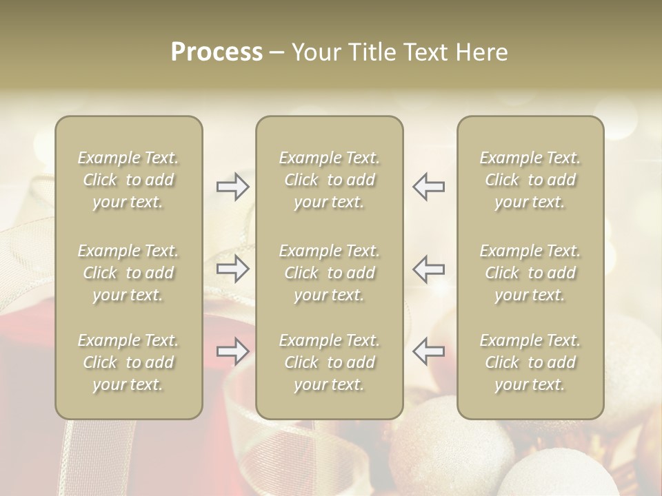 Party Seasonal Present PowerPoint Template
