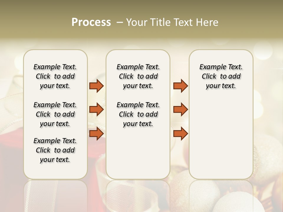 Party Seasonal Present PowerPoint Template
