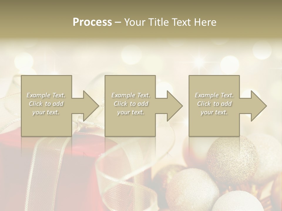 Party Seasonal Present PowerPoint Template