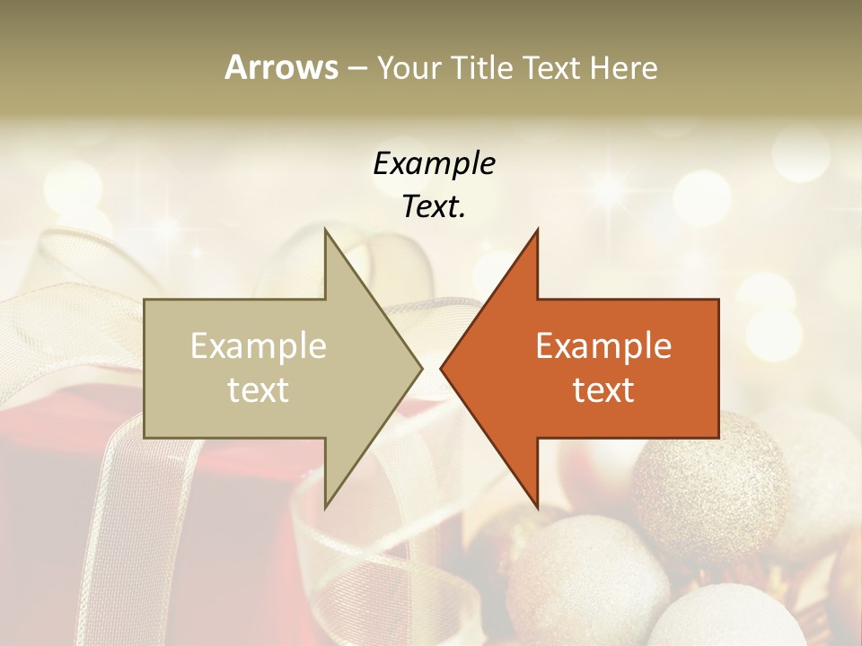 Party Seasonal Present PowerPoint Template