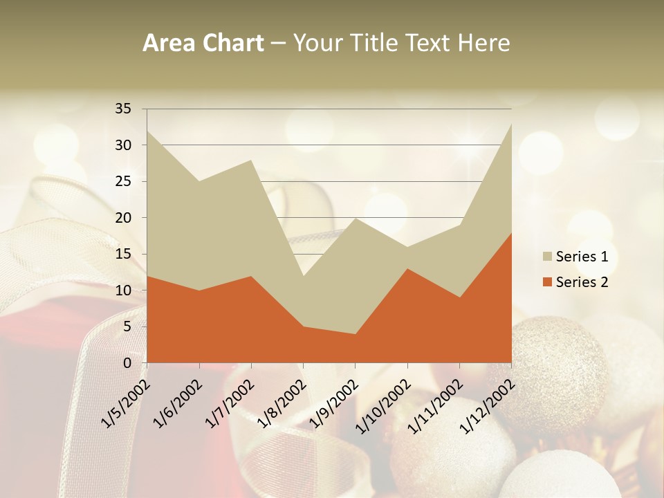 Party Seasonal Present PowerPoint Template